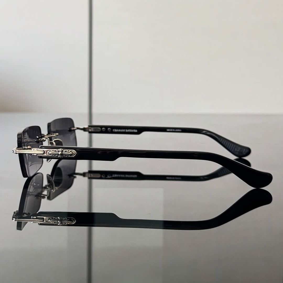 Chrome Hearts DEEP 1 Glasses (Black)(CHROME HEARTS 427)