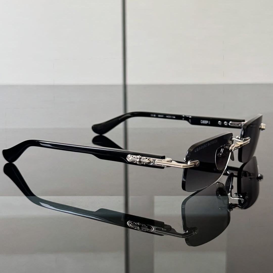 Chrome Hearts DEEP 1 Glasses (Black)(CHROME HEARTS 427)