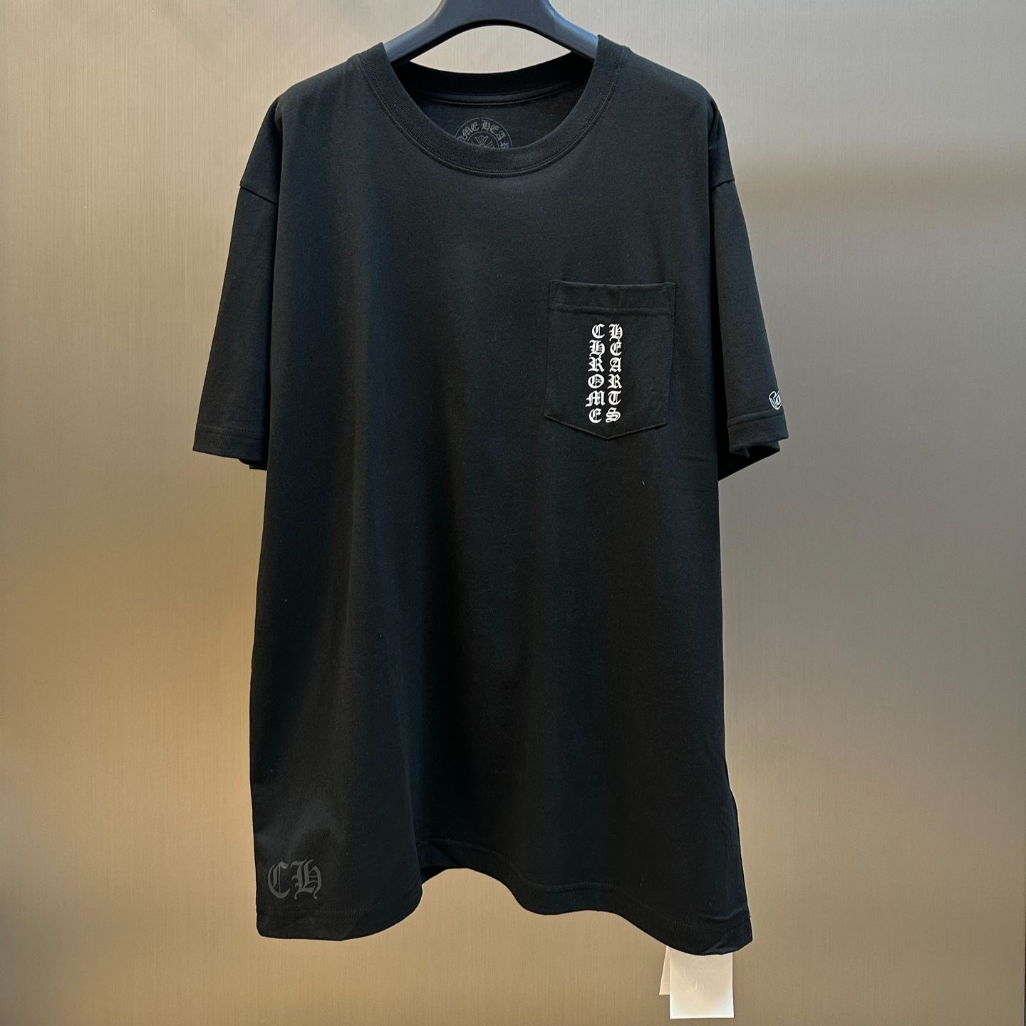 Chrome Hearts Scroll Osaka T-Shirt 'Black' (1SS2504CHSOTB）