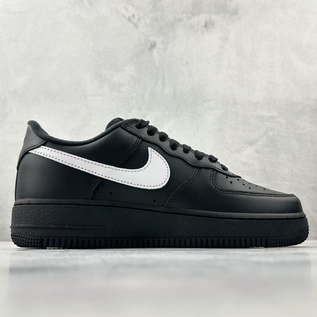 Supreme × Nike Air Force 1 Low "Black/White"（CU9225-002）