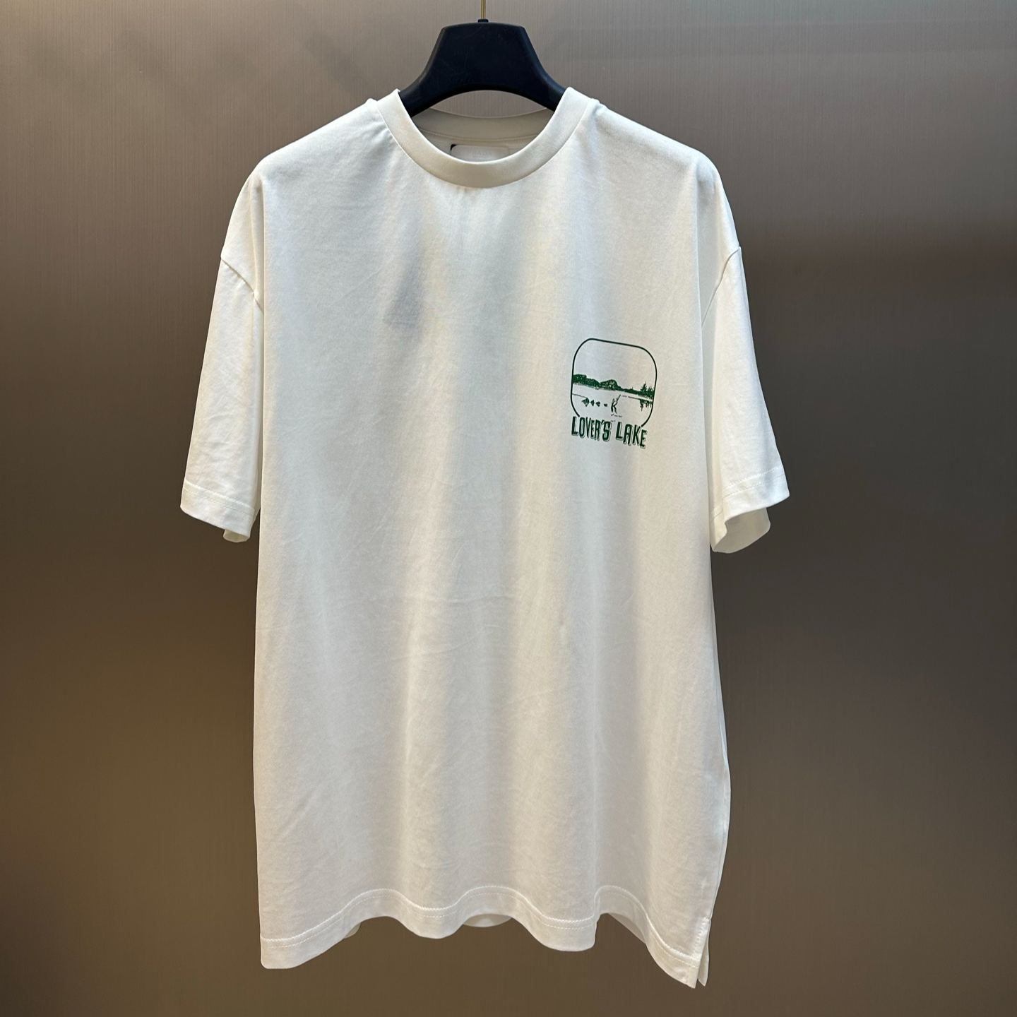 Prada Printed cotton T-shirt（UJN972-186A-F073K-S-OOO）