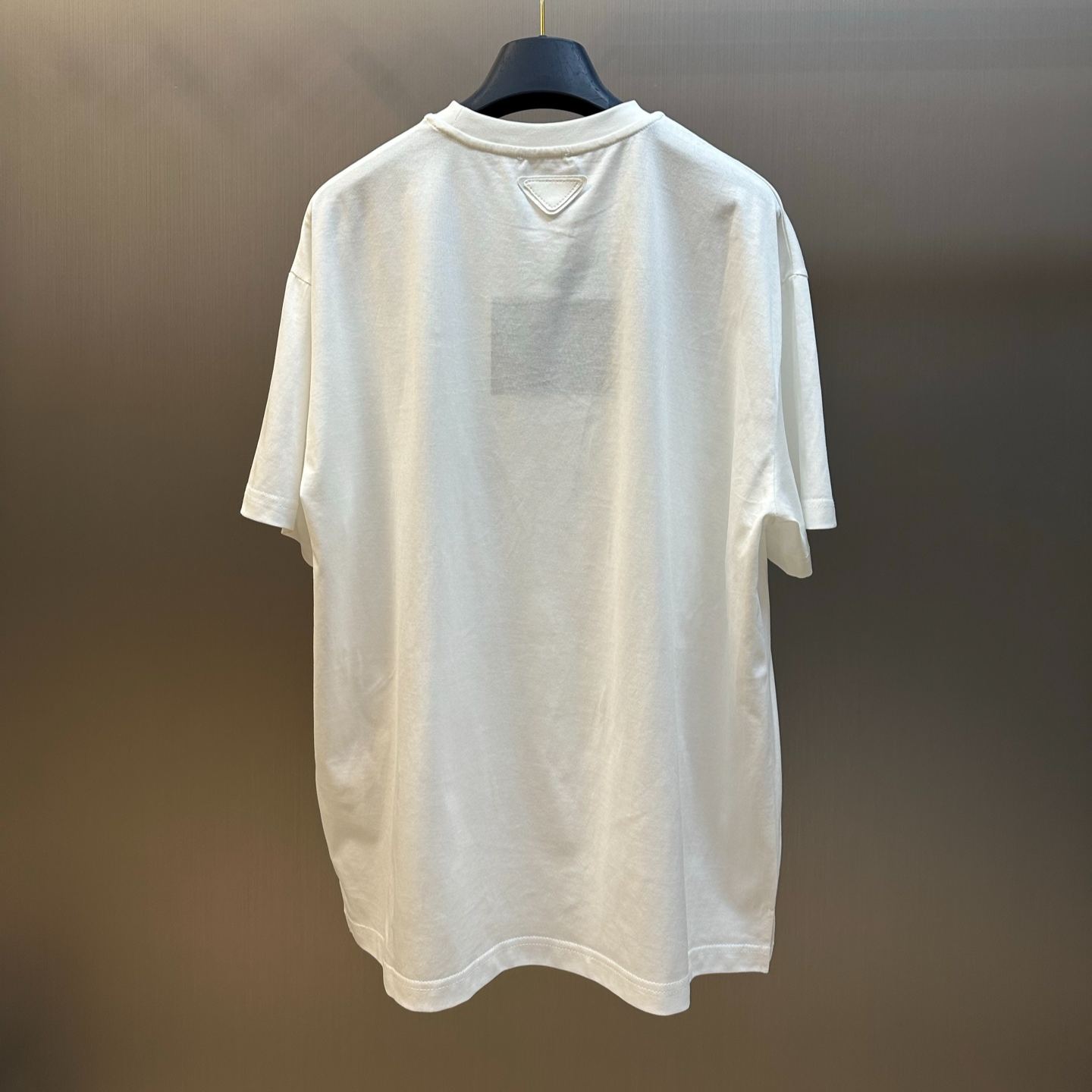 Prada Printed cotton T-shirt（UJN972-186A-F073K-S-OOO）