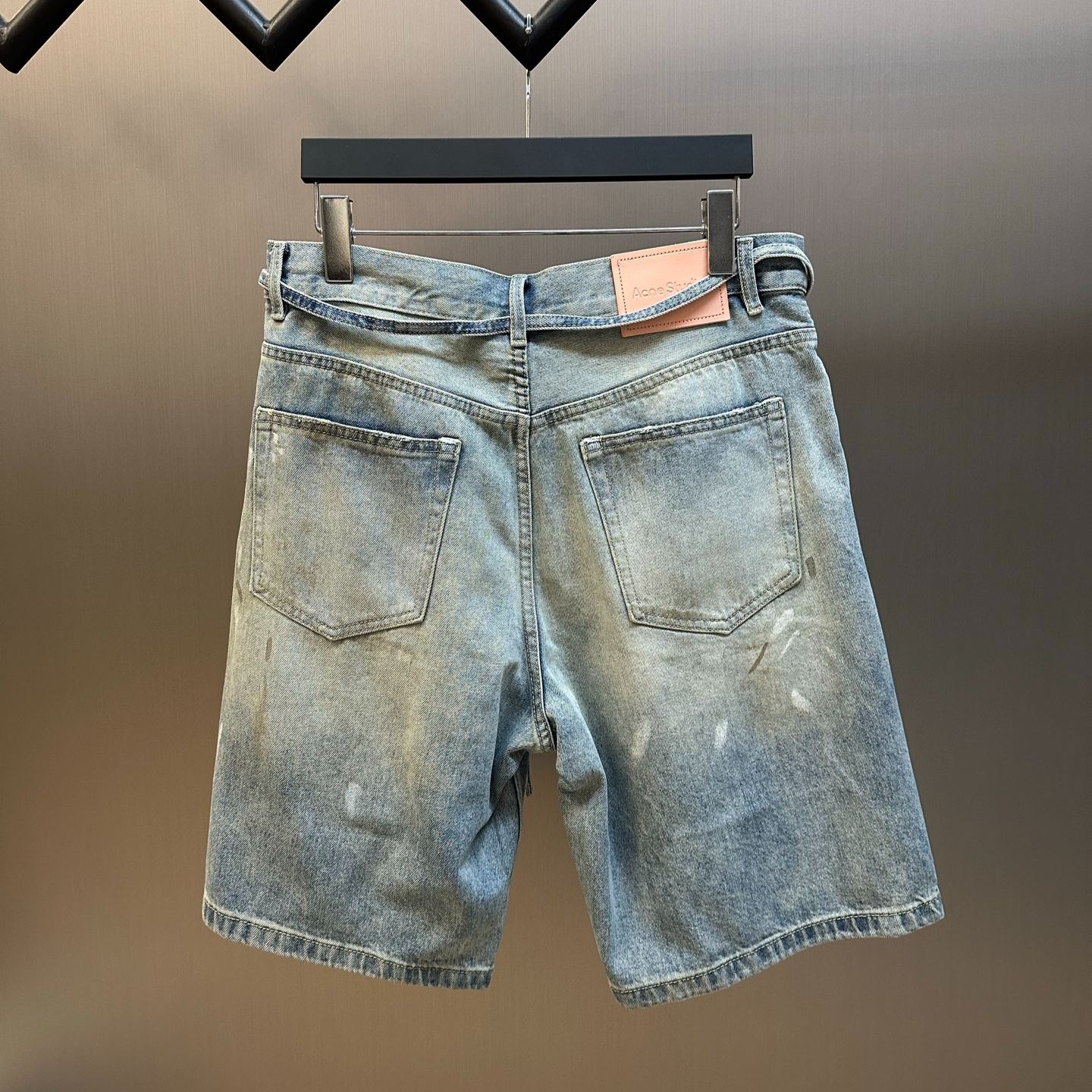 Acne Studios Roland Denim Shorts Light Blue (CE0050-228）