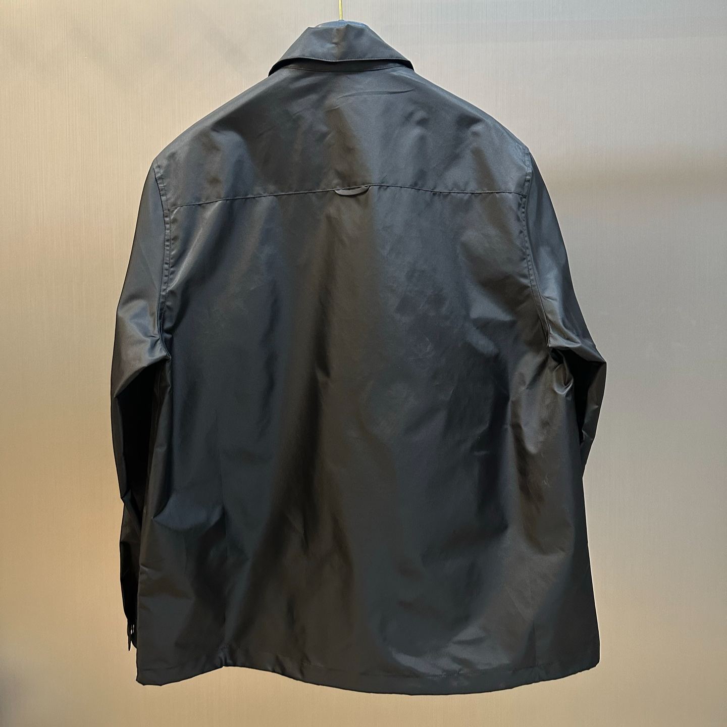 PRADA Re-nylon belted coat, black(SGB684-1WQ8-F0002）