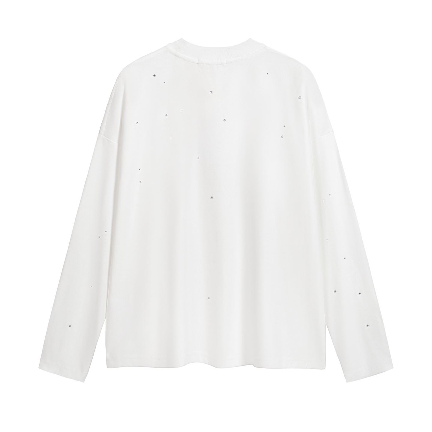 Acne Studios 1996 Rhinestone Logo T-shirt - Black (CL0416-900）