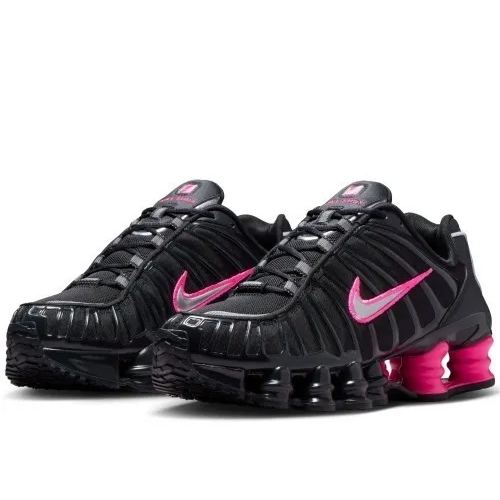 Nike Women's Shox TL "Off Noir/Hyper Pink/Metallic Silver"（IQ0273-045）