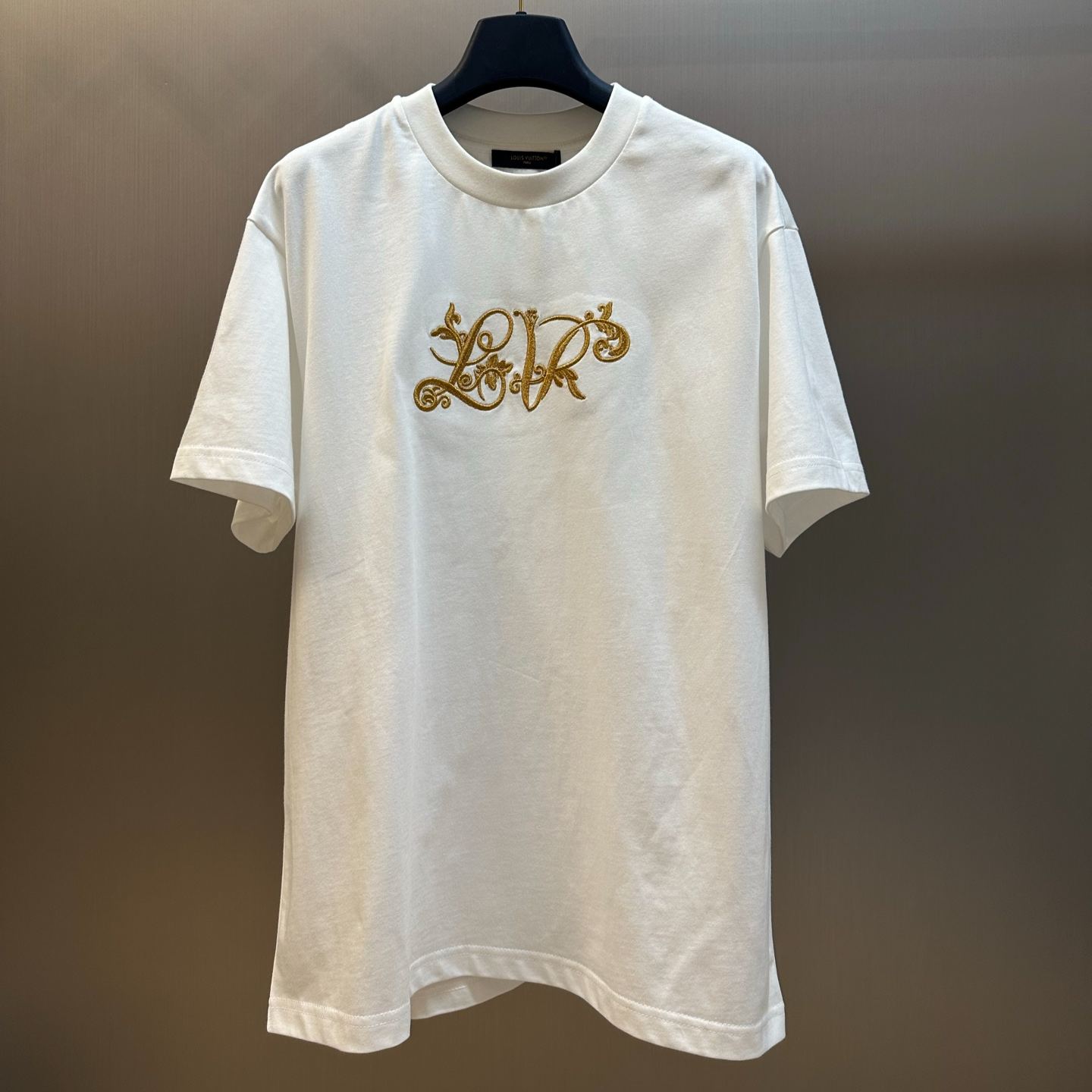 Louis Vuitton Signature Embroidery T-Shirt（1AJZCS）