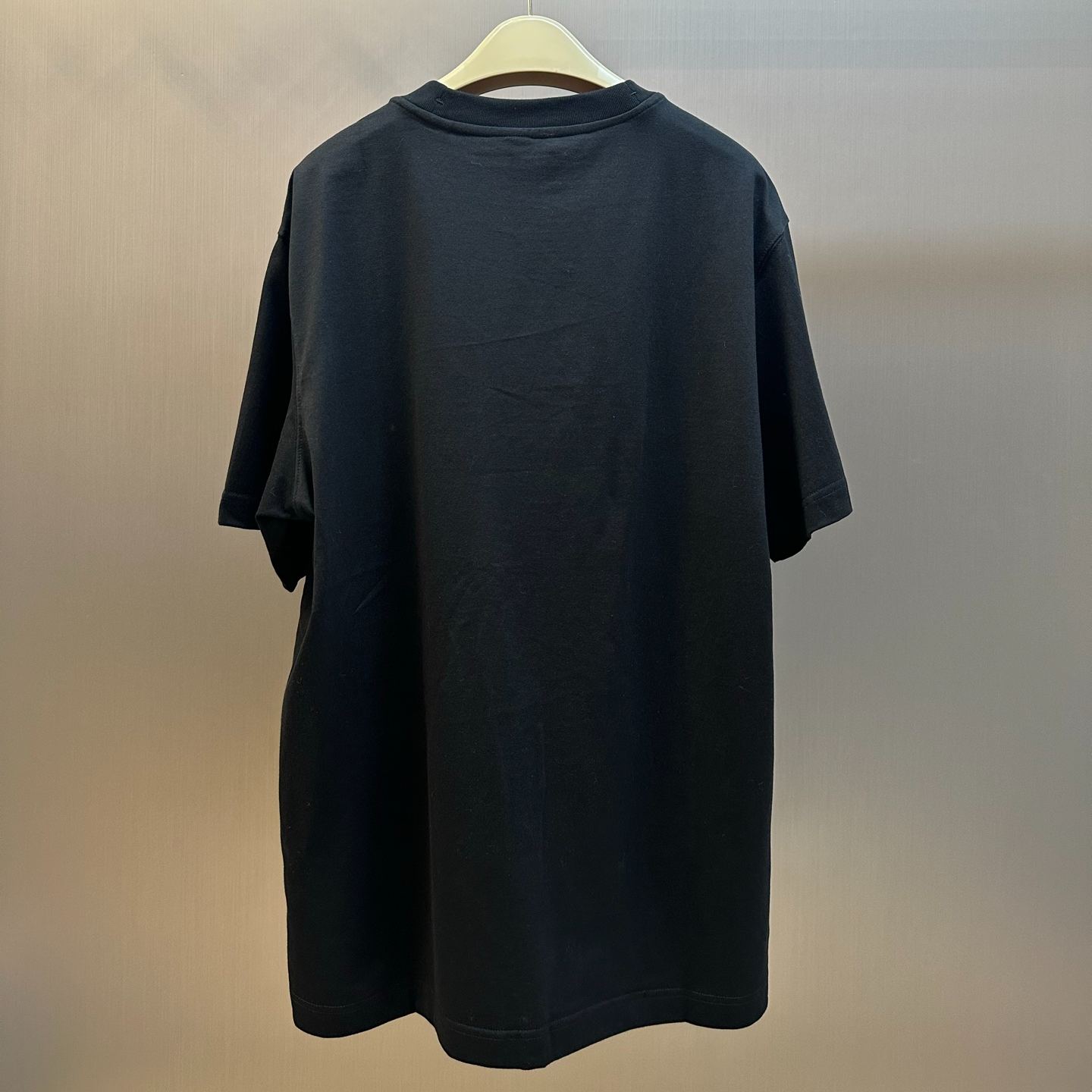 Burberry Check Knight Stamp Cotton Tee（81234371）
