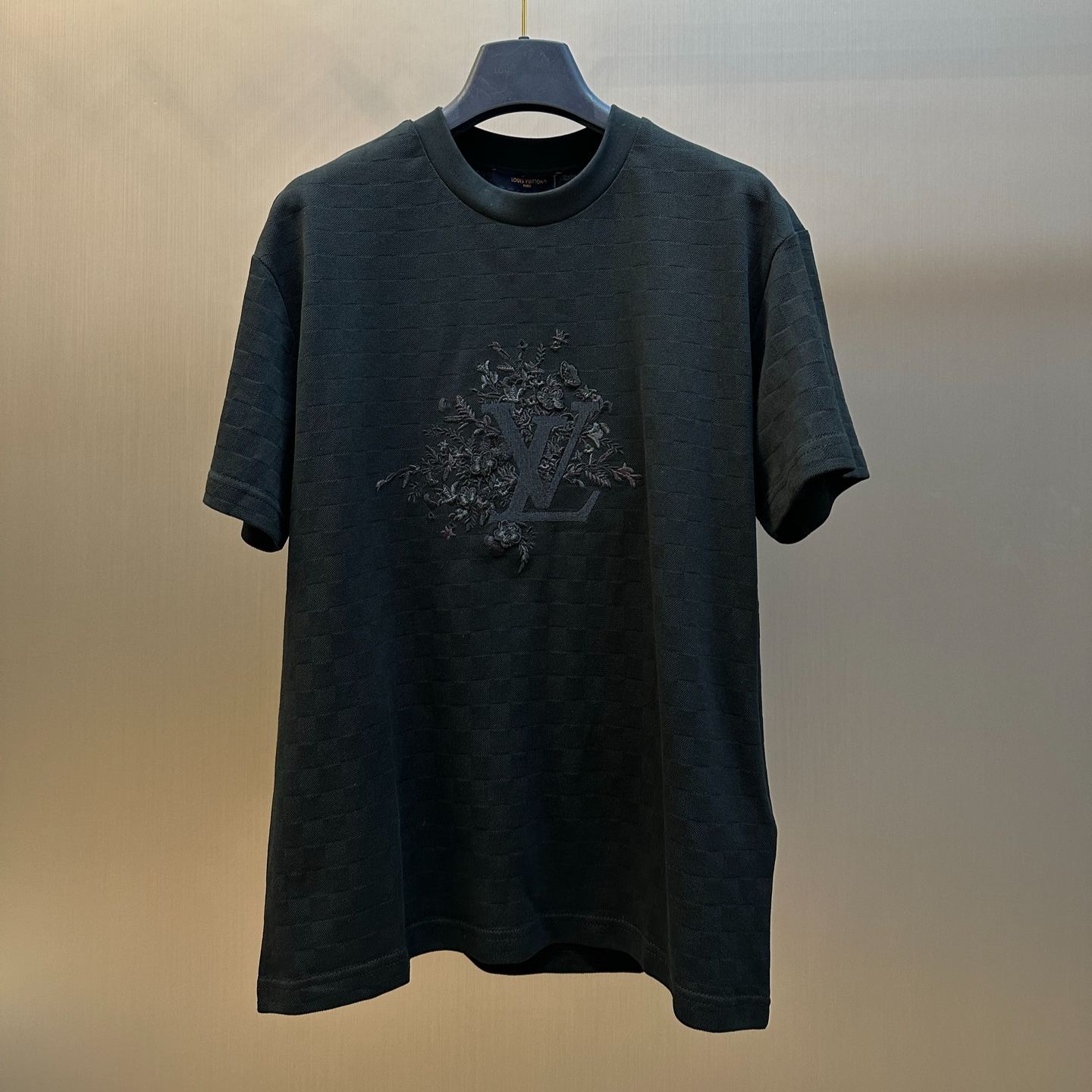Louis Vuitton Embroidered Signature T-Shirt（1AJRHM）