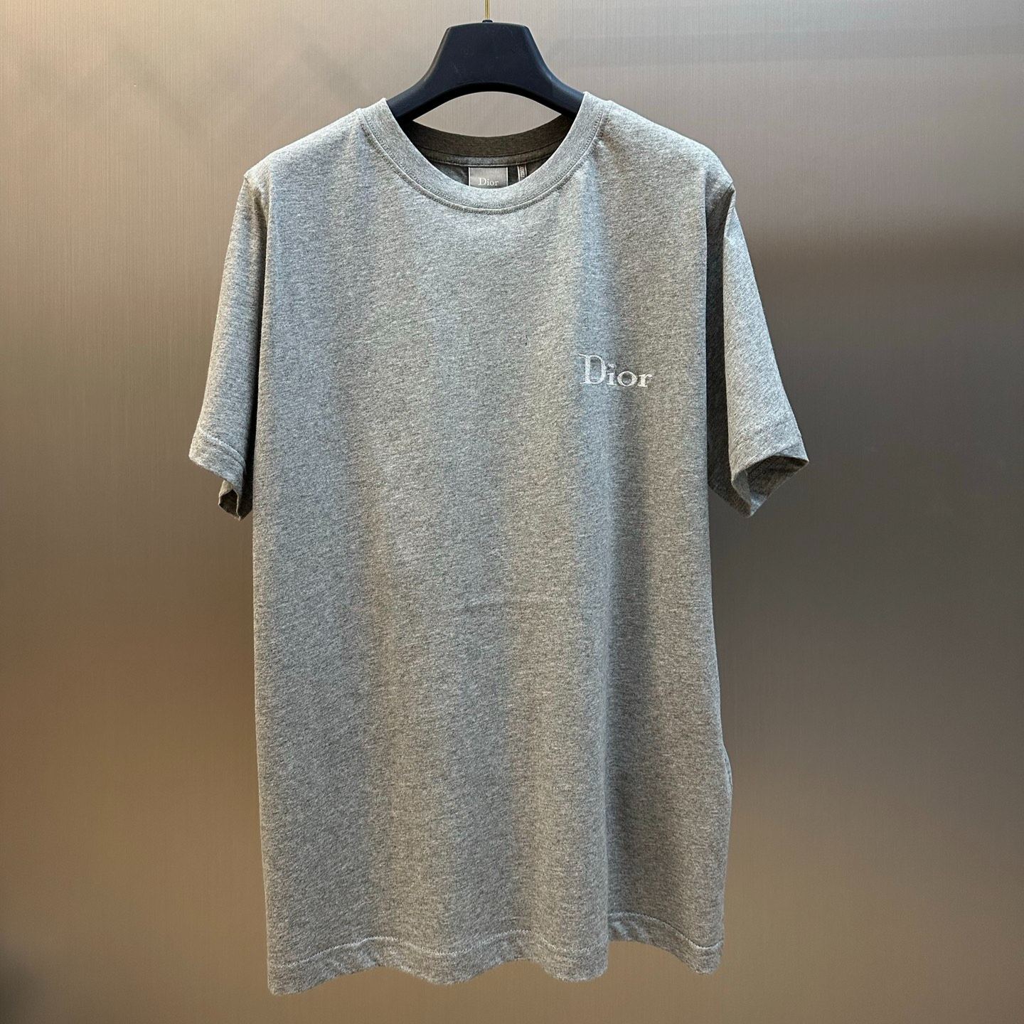 Dior loose fit T-shirt, cotton, Dior embroidery（683J606A3282-C880）