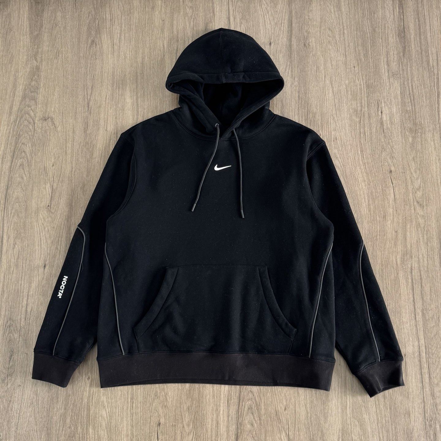 Nike x Drake NOCTA Fleece CS Hoodie "Grey"  (FN7659-063）