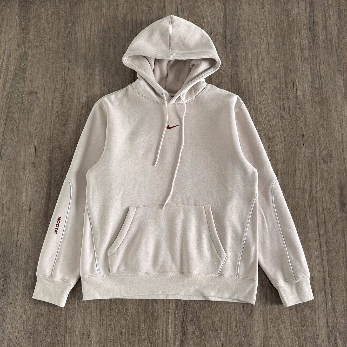 Nike x Drake NOCTA Fleece CS Hoodie "Grey"  (FN7659-063）