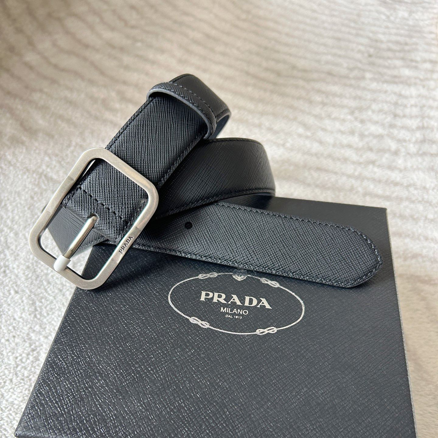 PRADA Saffiano leather belt（2CS013-2FAD-F0002）