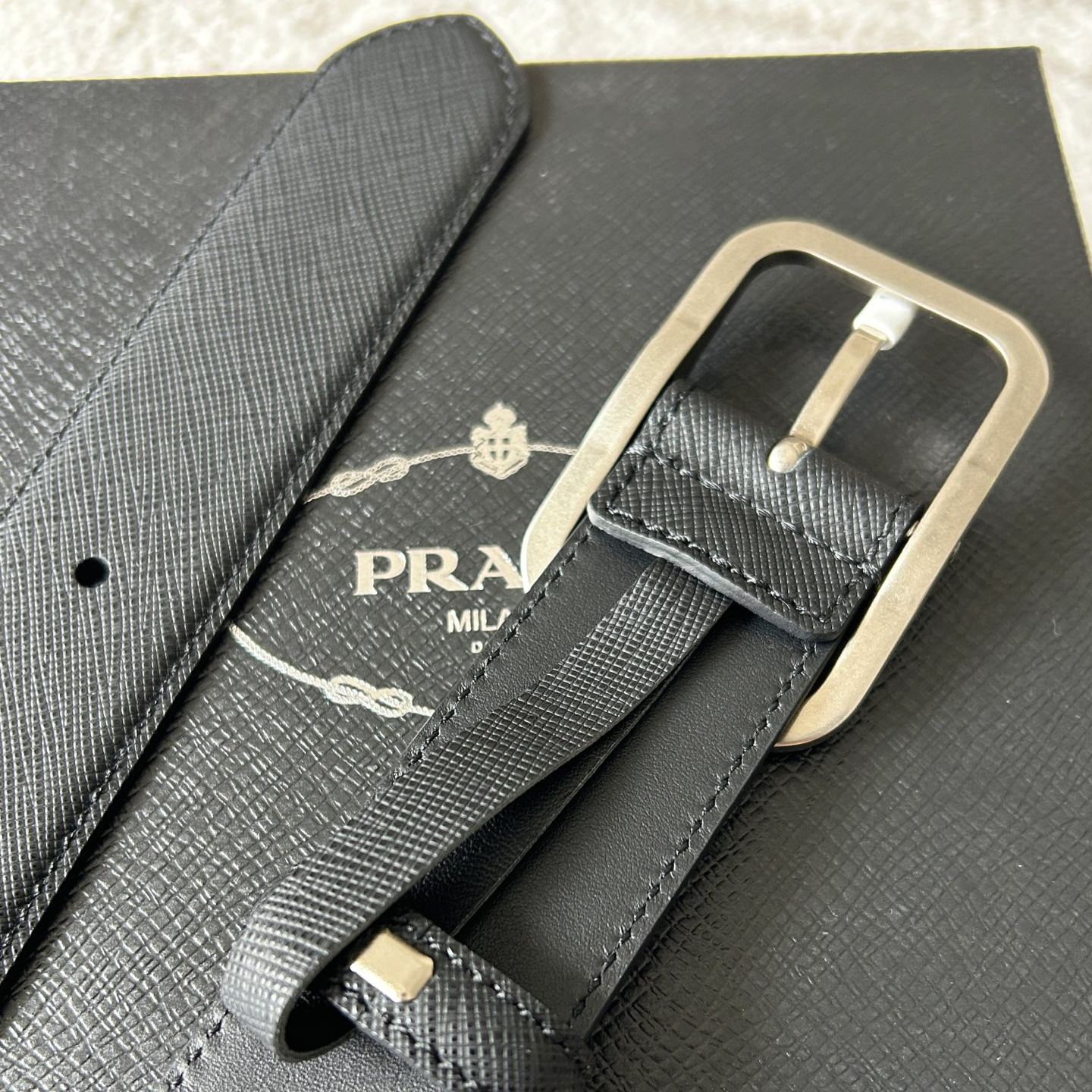 PRADA Saffiano leather belt（2CS013-2FAD-F0002）