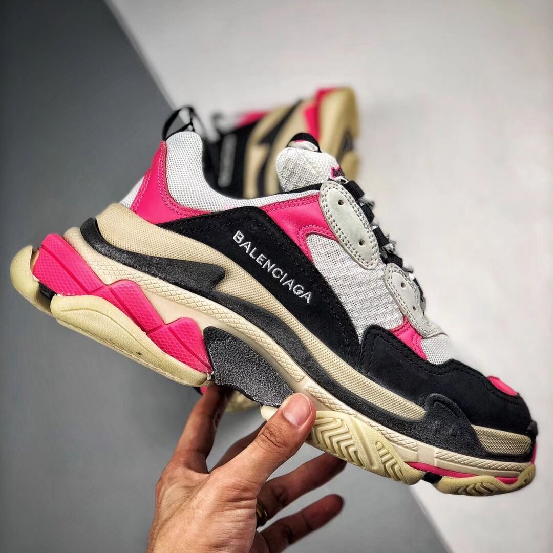  Balenciaga Triple S Trainer 2018 'Pink'（524039W09O65671）