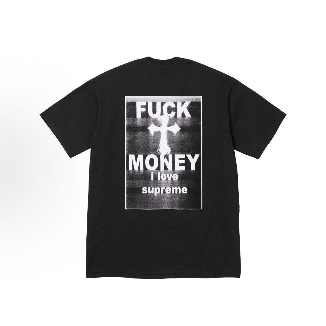 [Copy]SUPREME FW24 FUCK MONEY TEE（SUP-FW24-012）
