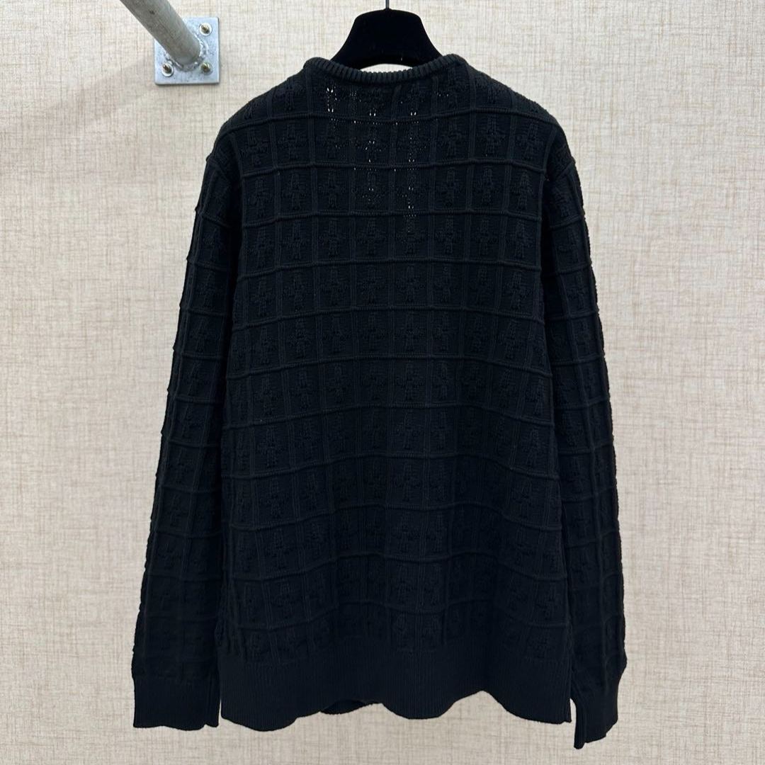 Louis Vuitton Double-breasted knit jacket（1AHVNI）