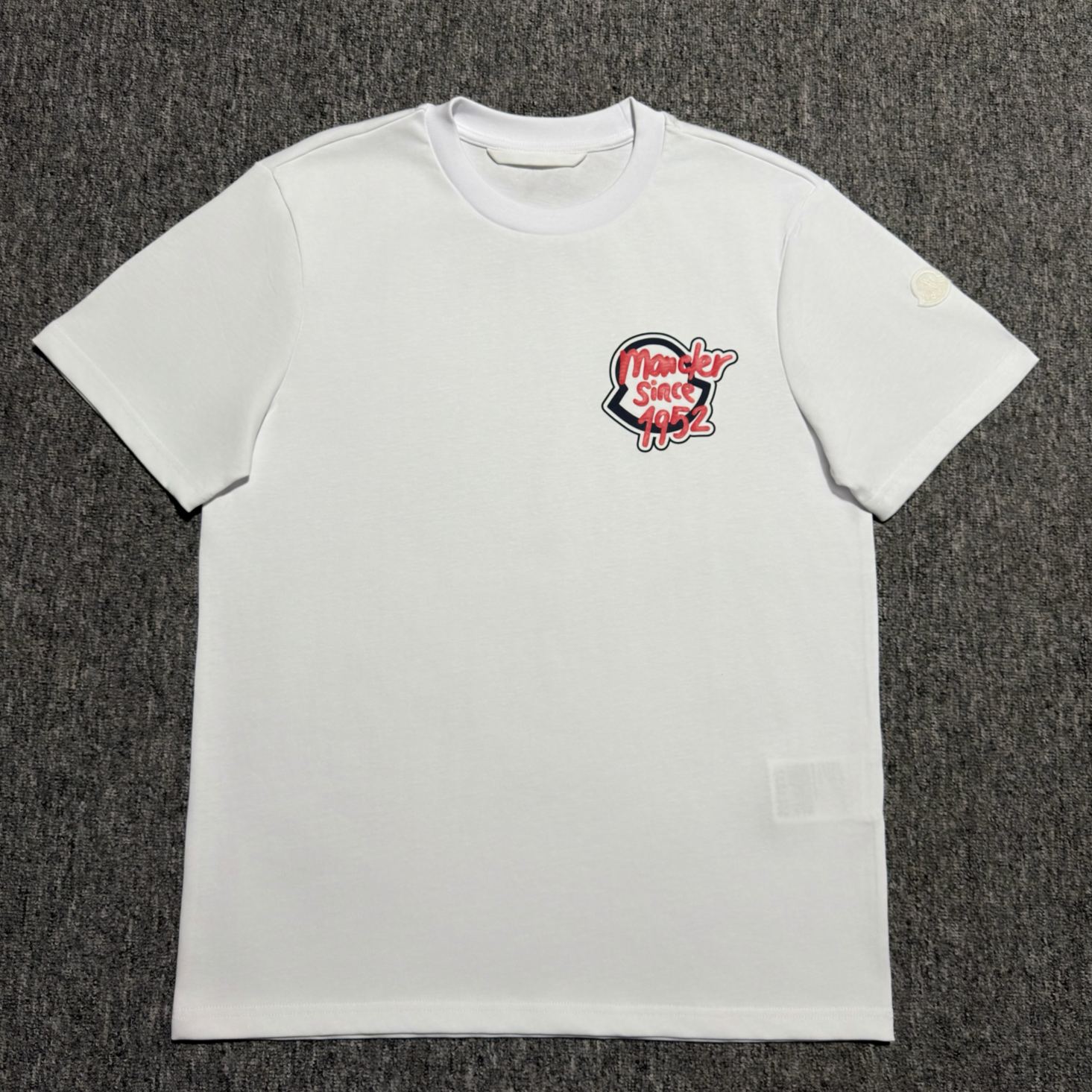 Moncler Logo T-shirt White （K20918C0004689AZ900A）