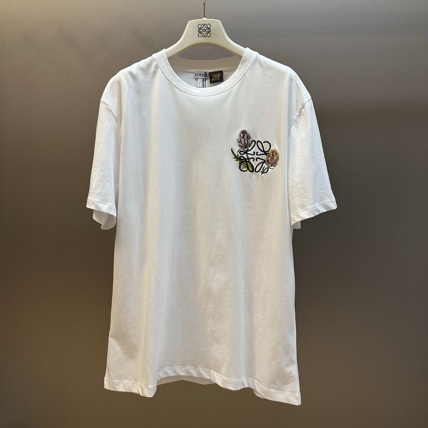 LOEWE Cotton Regular Fit T-Shirt (S616Y22X91-2100）
