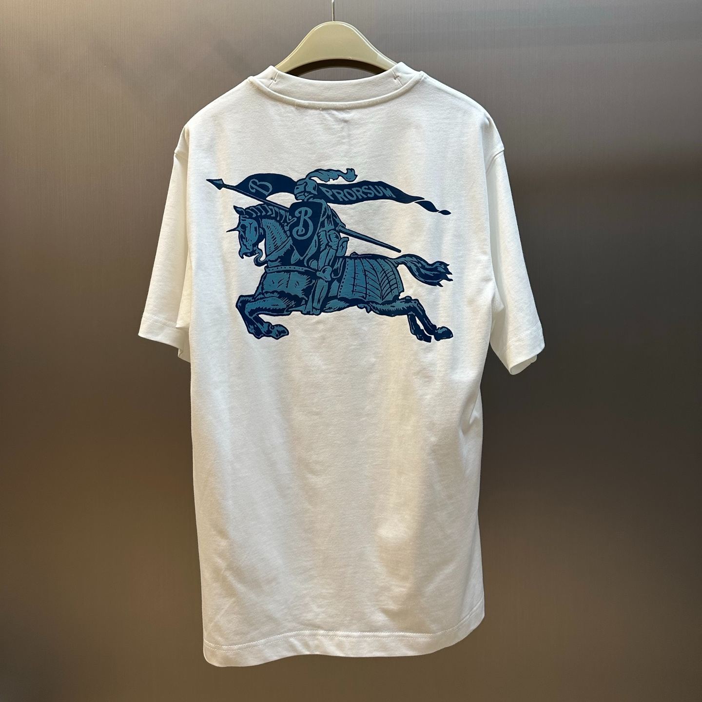 Burberry Heritage Logo Cotton T-Shirt（81280691）