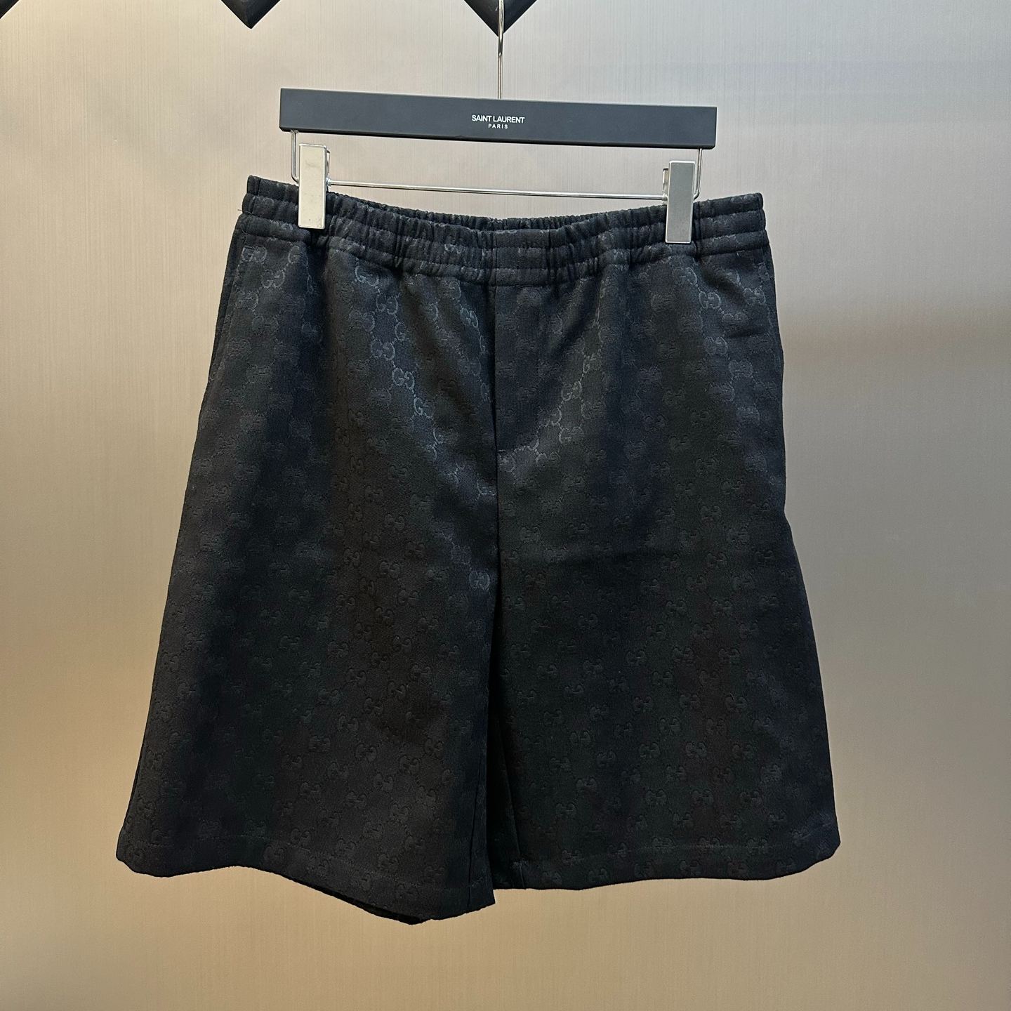 GUCCI GG canvas shorts black（810782-ZAM7G-1000）