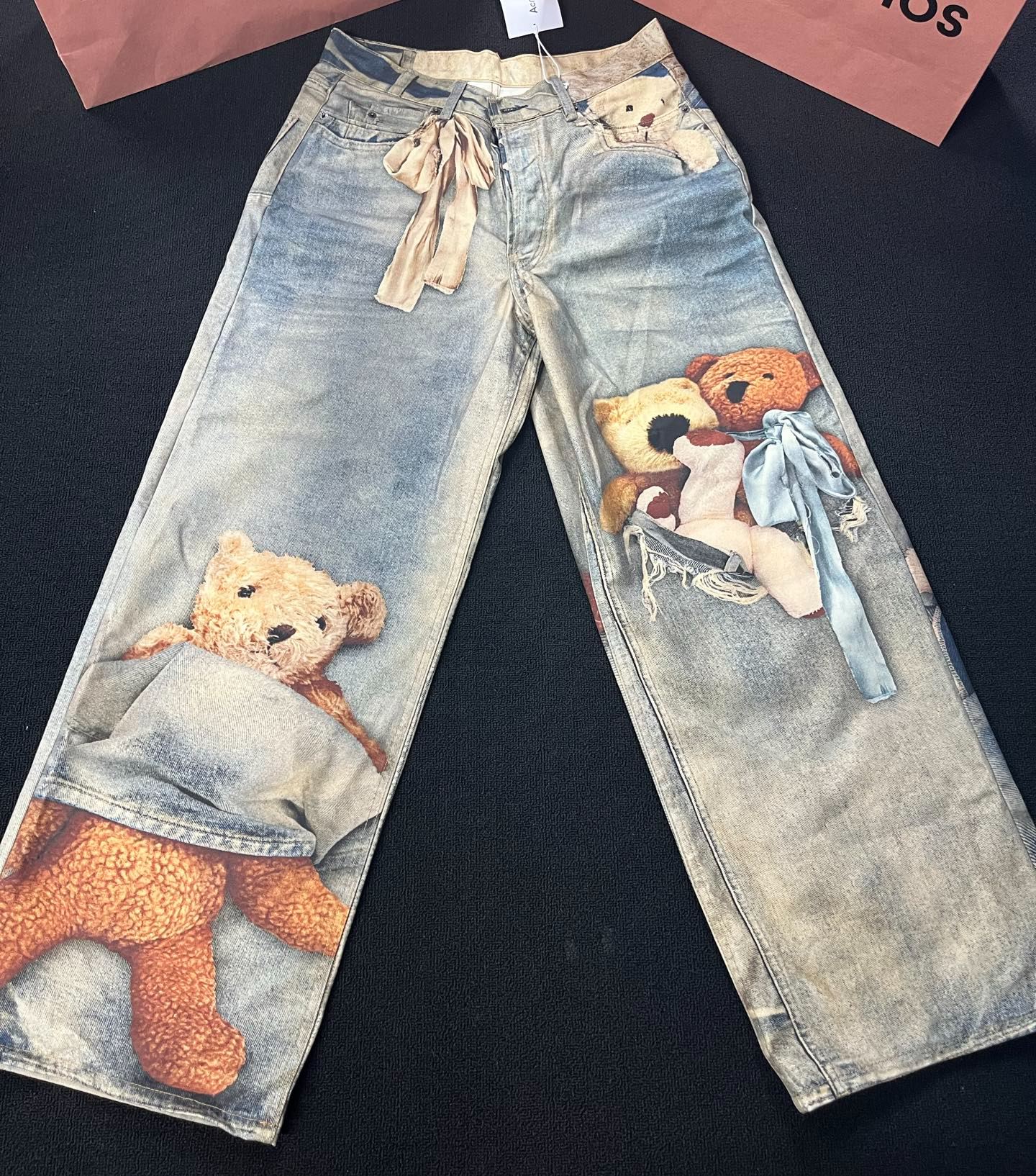 Acne Studios Loose fit jeans - 1981 (CK0138-AUZ）
