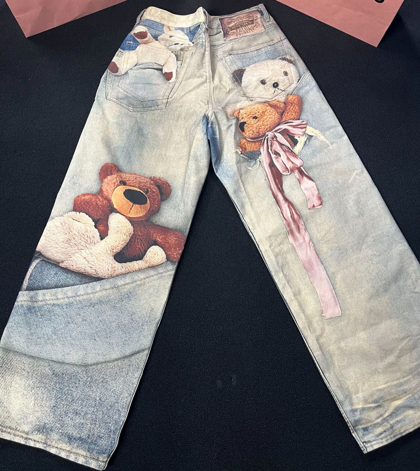Acne Studios Loose fit jeans - 1981 (CK0138-AUZ）