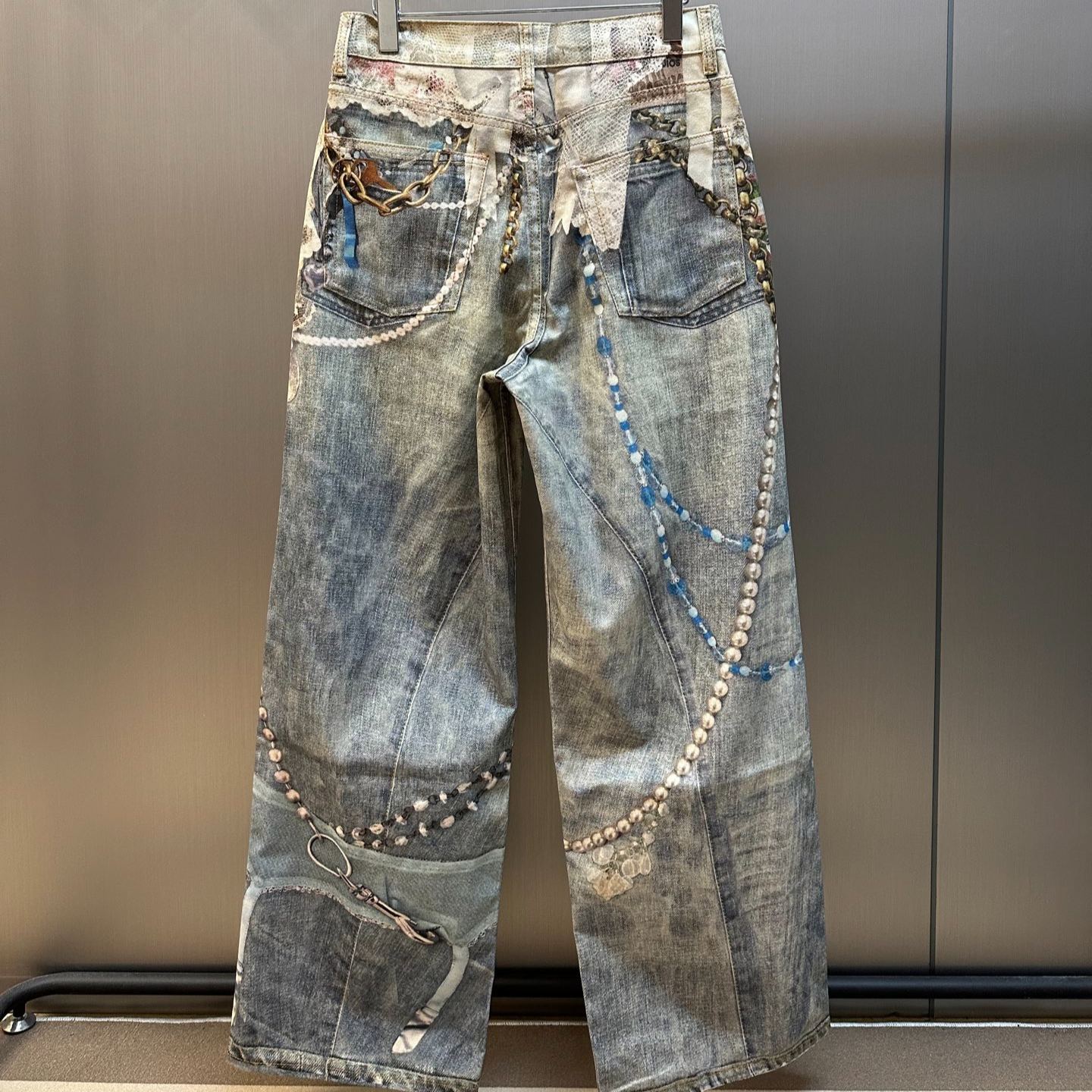 Acne Studios loose trousers (BE0163-699）