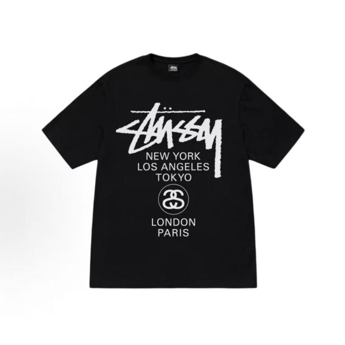 Stussy World Tour Tee "White" (23SS）（3903792）