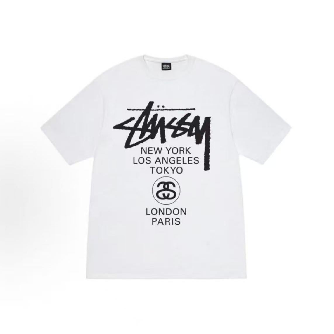 Stussy World Tour Tee "White" (23SS）（3903792）