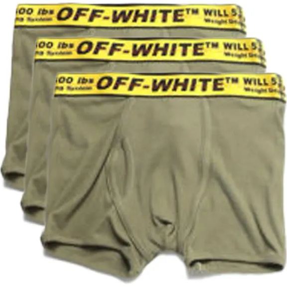 Off White Classic Industrial Waistband Boxers（OMUA003C99FAB0031018）
