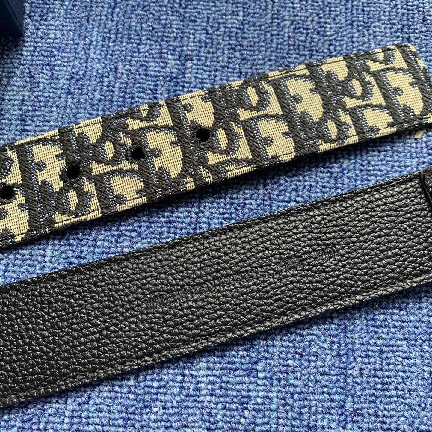 Dior Oblique Jacquard belt（4333PLYSEH05E）