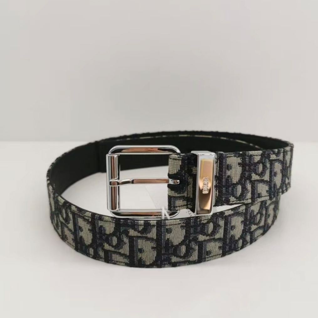 Dior Oblique Jacquard belt（4333PLYSEH05E）