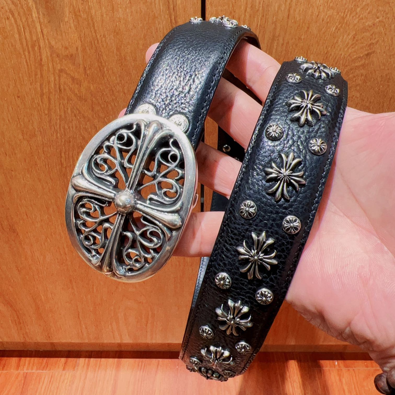 Chrome Hearts Cross Logo Belt（CH16025）