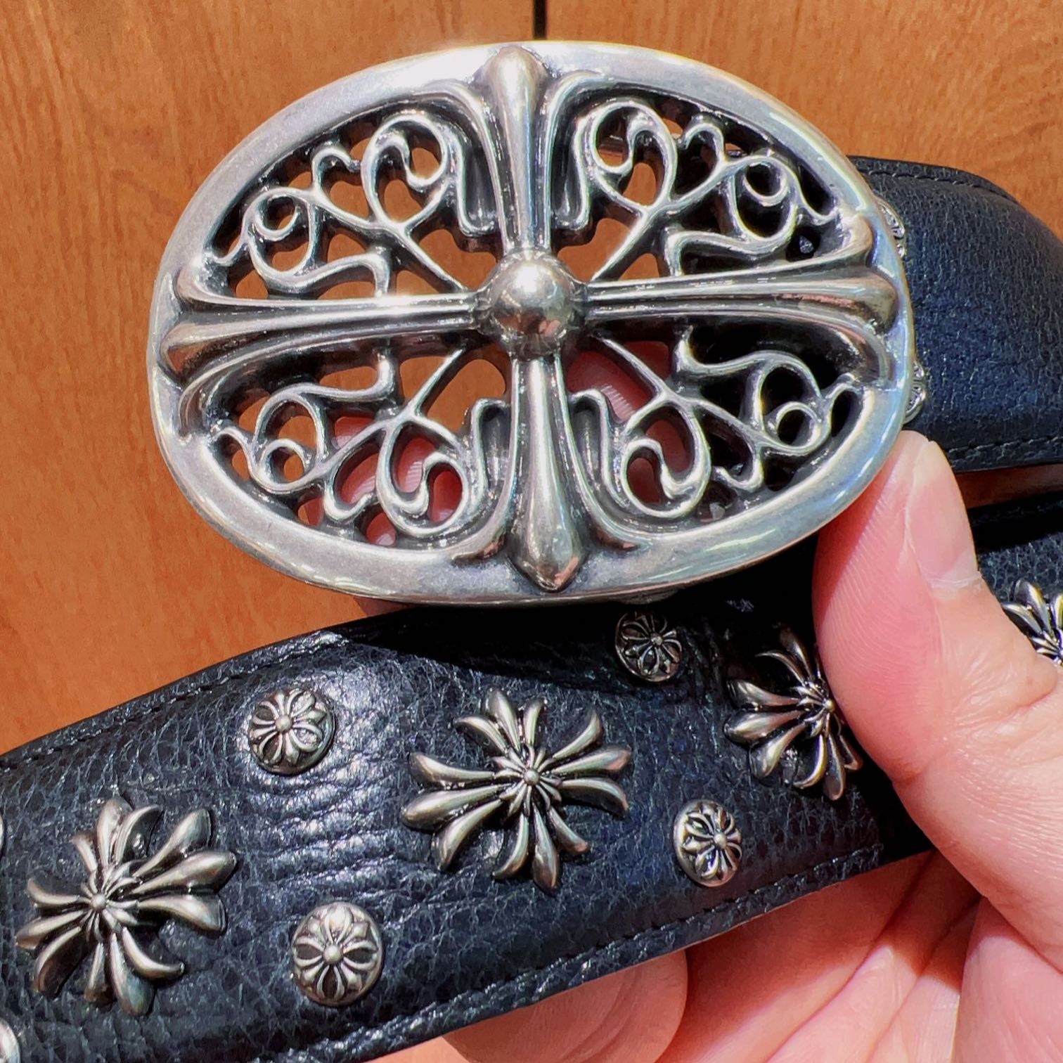 Chrome Hearts Cross Logo Belt（CH16025）