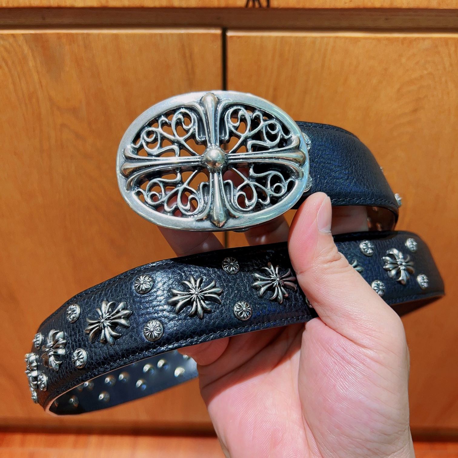 Chrome Hearts Cross Logo Belt（CH16025）
