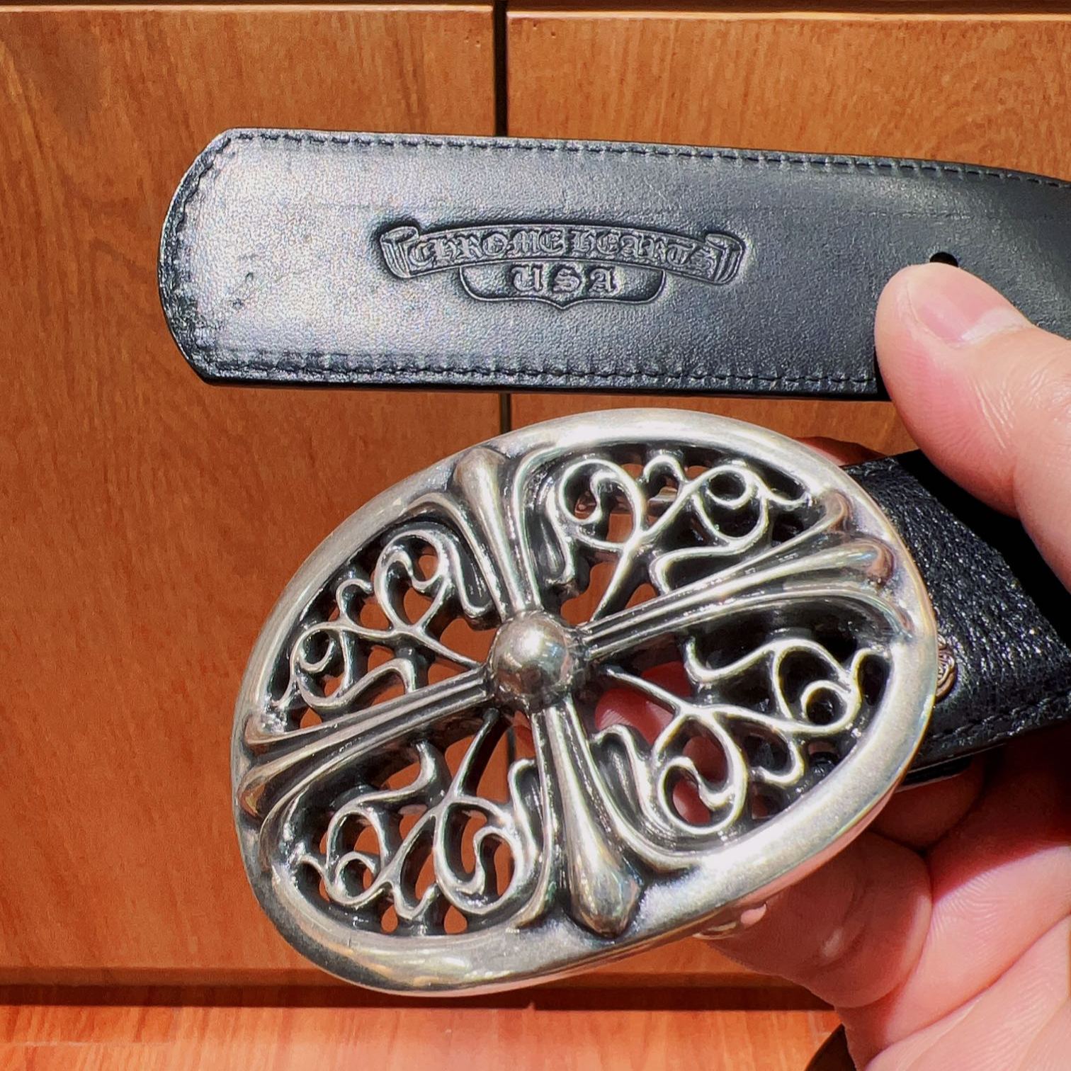Chrome Hearts Cross Logo Belt（CH16025）