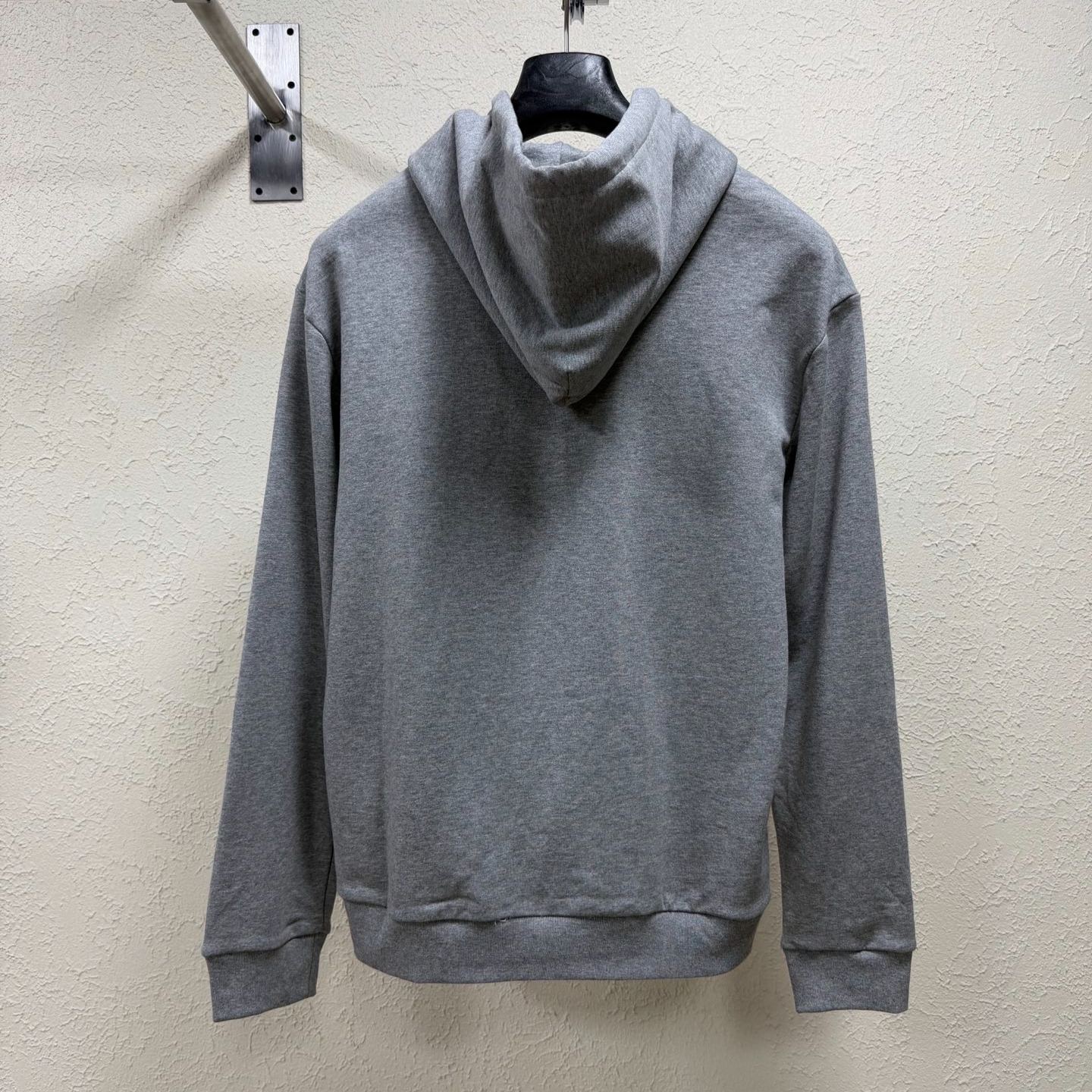LOUIS VUITTON Embroidered Logo Zip-Up Hooded Jacket（1AK7FH）