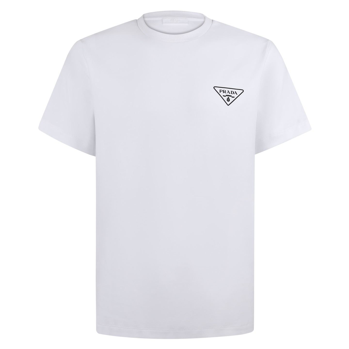 Prada crew neck short-sleeve T-shirt（UJN843_12TQ_F0009_S_231）
