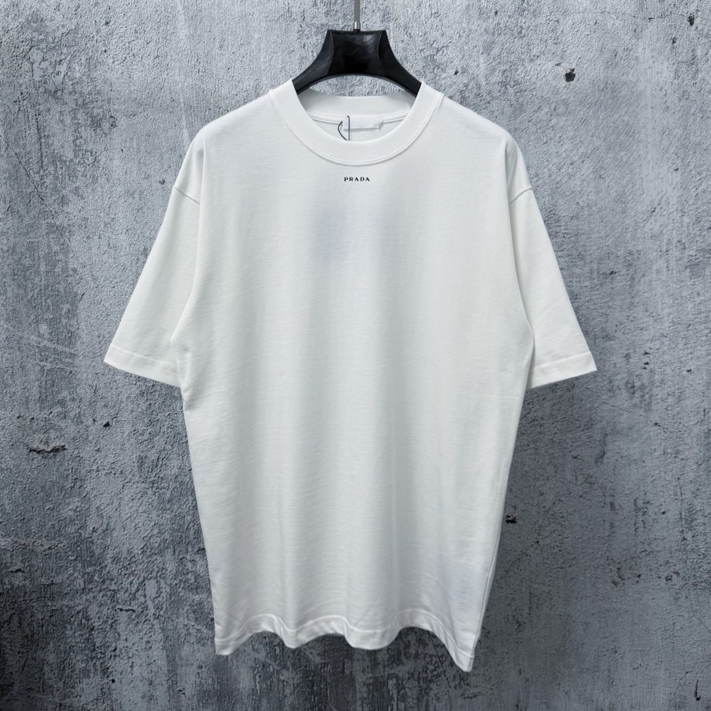 Prada crew neck short-sleeve T-shirt（UJN843_12TQ_F0009_S_231）
