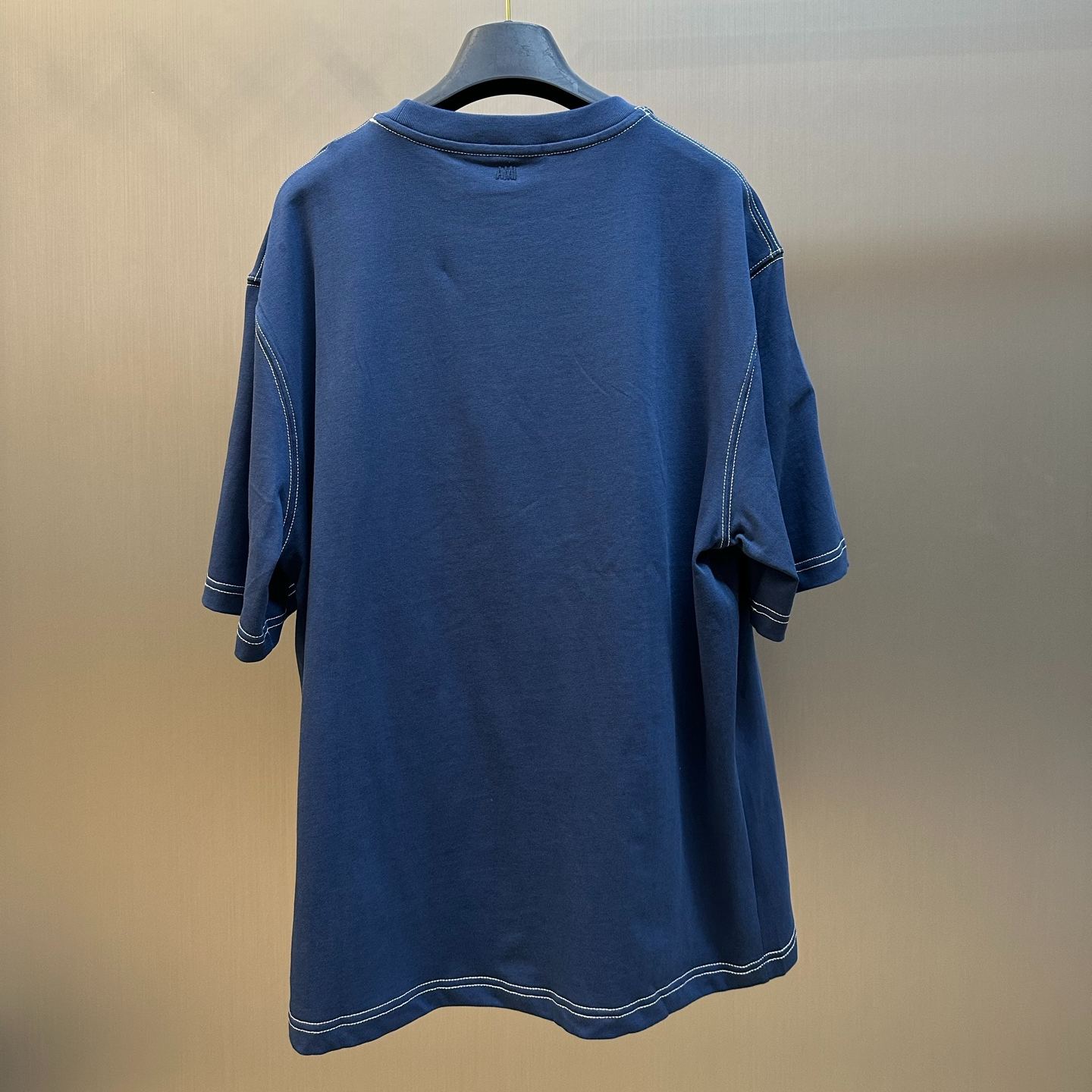 AMI Paris Topstitch Boxy T-Shirt（HTS394.726）