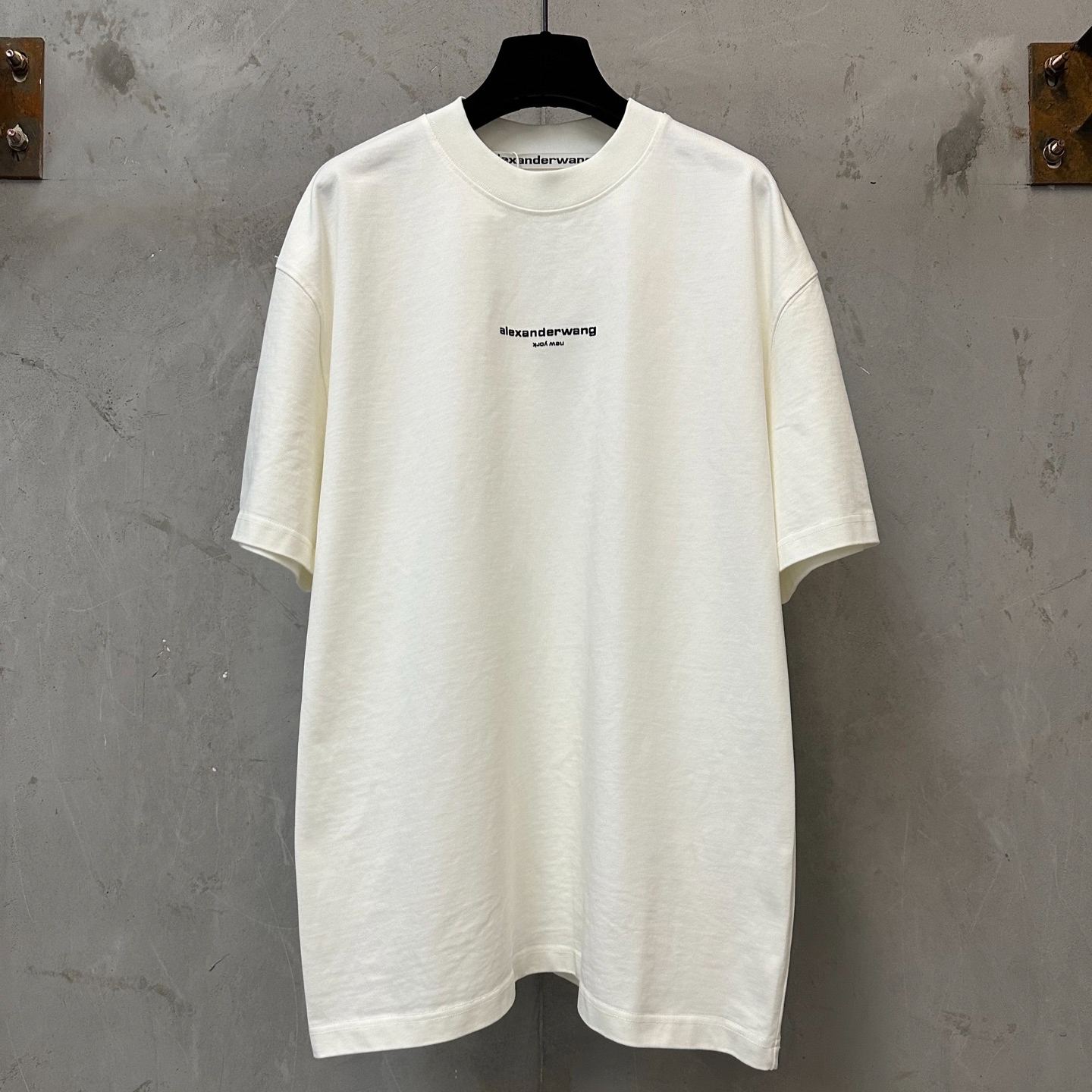 Alexander logo print short-sleeved T-shirt (UCC3261905100）