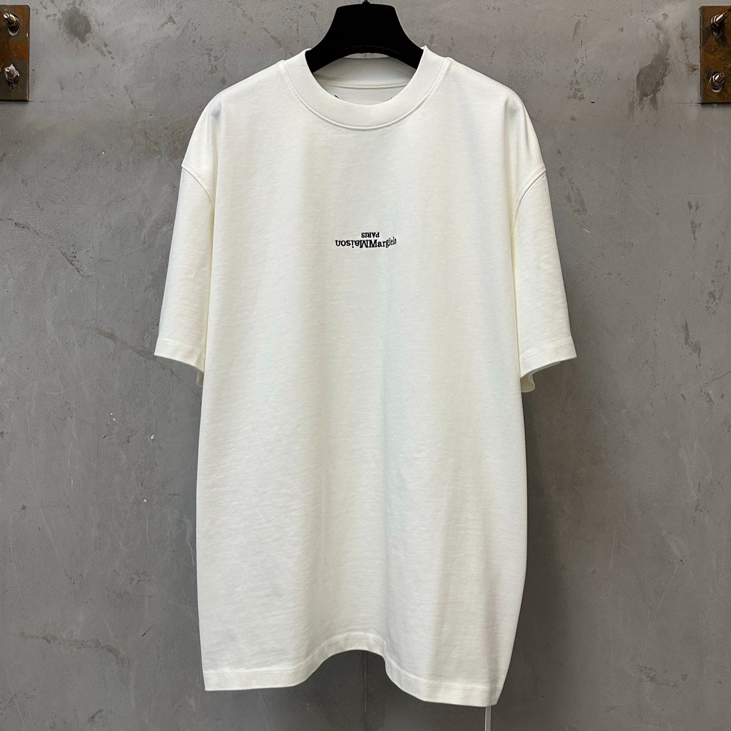 Maison Margiela Distorted Logo T-shirt "White"（S30GC0701S22816101）