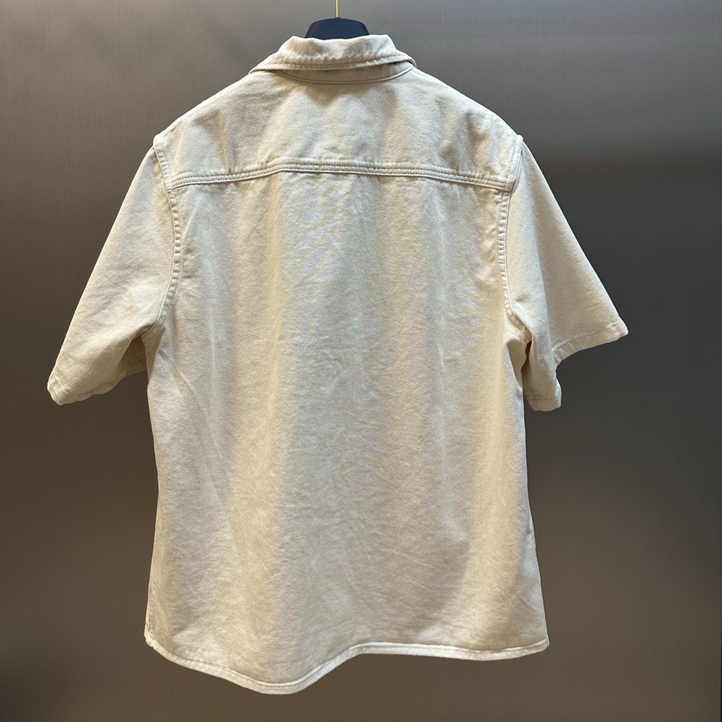 VALENTINO SAND DENIM SHIRT(8V3DBA10B9W_A03)