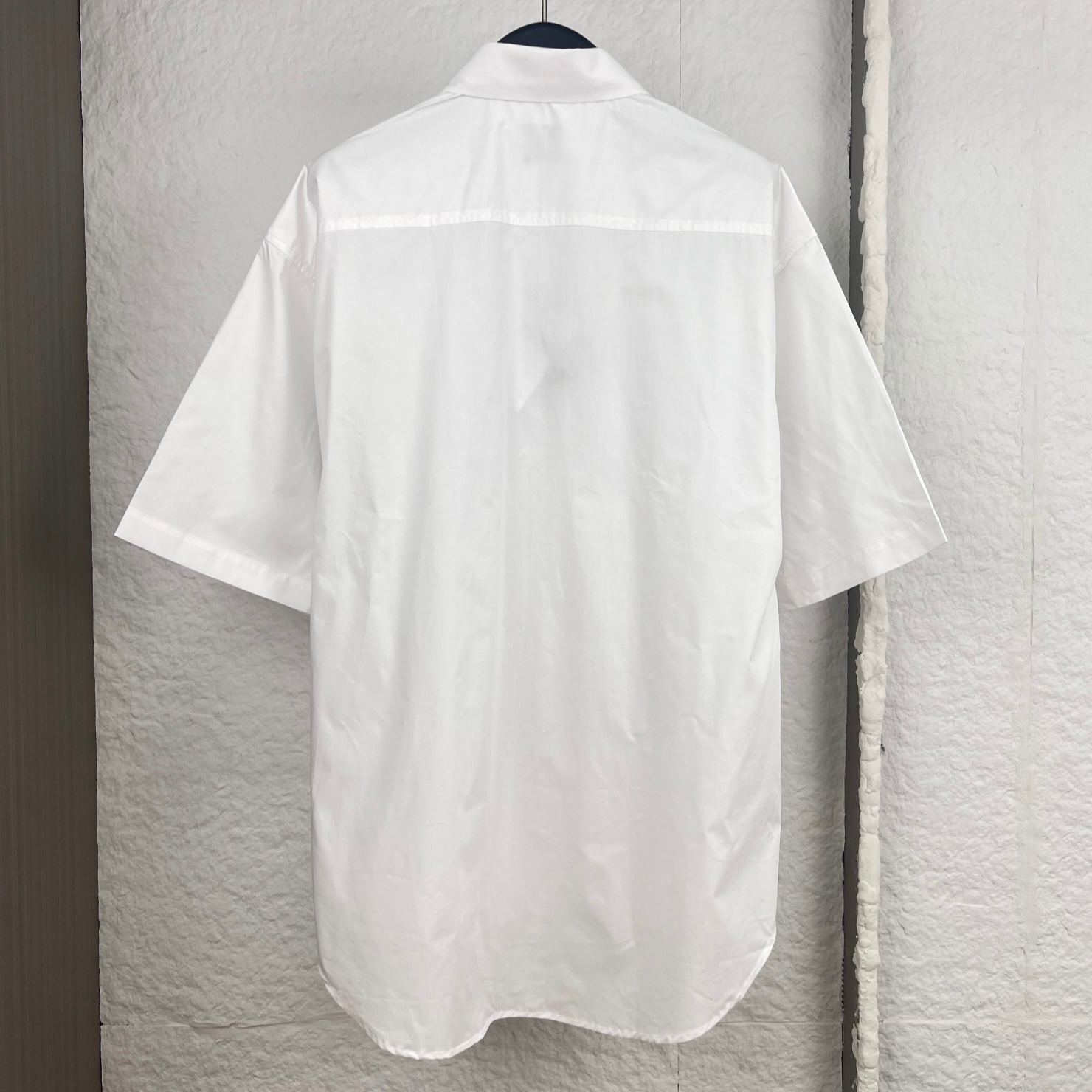 Dior Short-sleeved shirt adorned with Dior Clover embroidery（683C570A1581_C586）