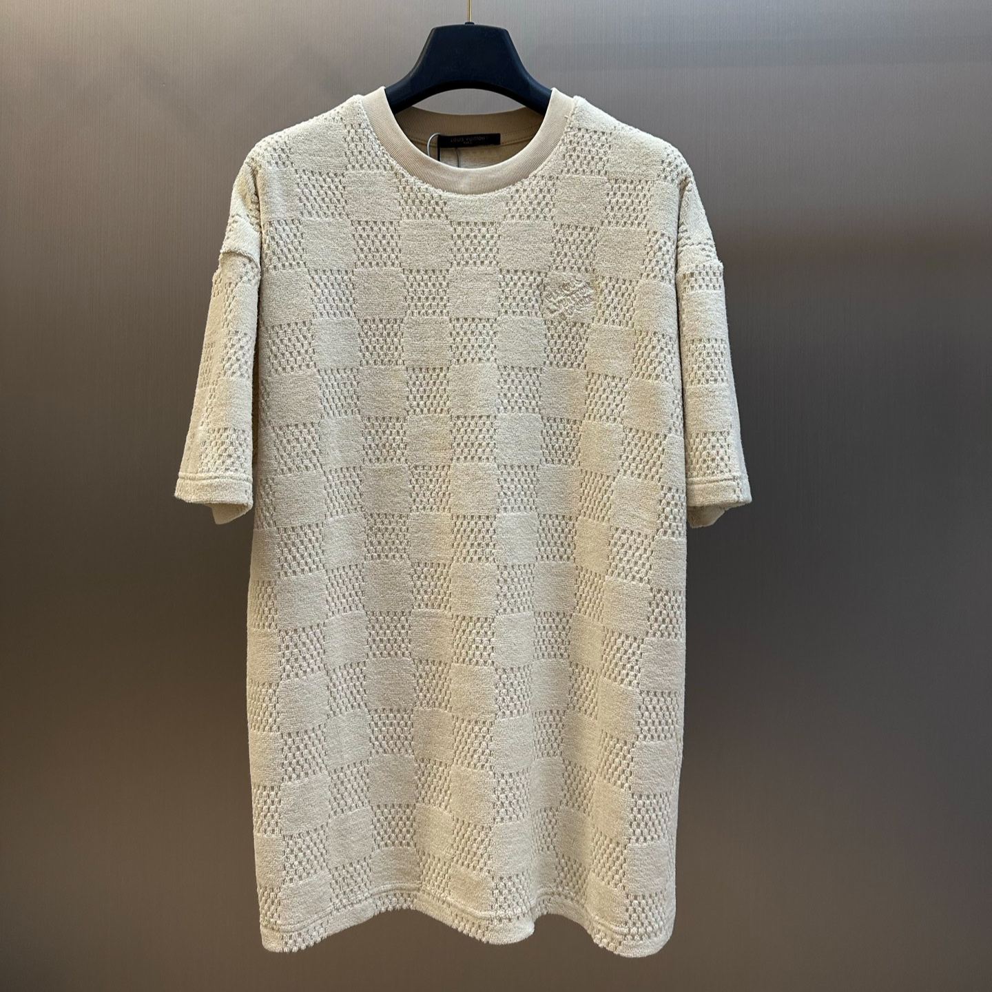 Louis Vuitton DAMIER terry cloth T-shirt（1AHUVE）