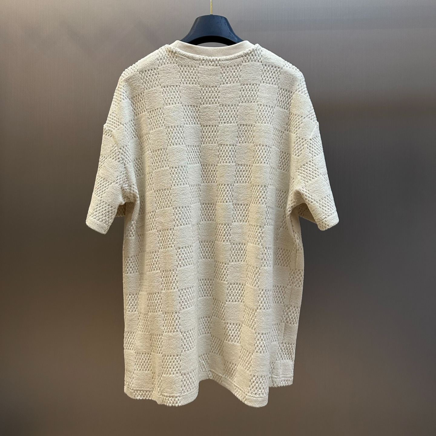 Louis Vuitton DAMIER terry cloth T-shirt（1AHUVE）
