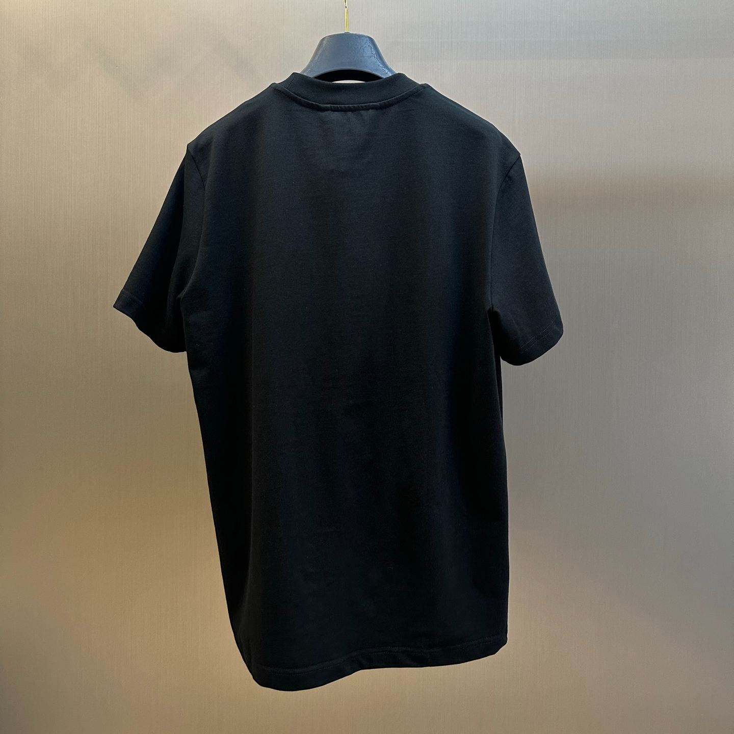 Moncler Cotton crew neck t-shirt with embroidered logo（K20938C0000589AJS00A）