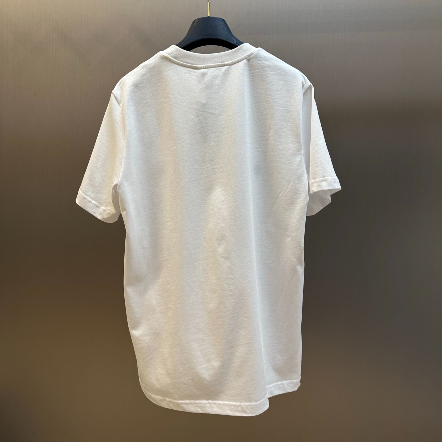 Moncler Cotton crew neck t-shirt with embroidered logo（K20938C0000589AJS00A）