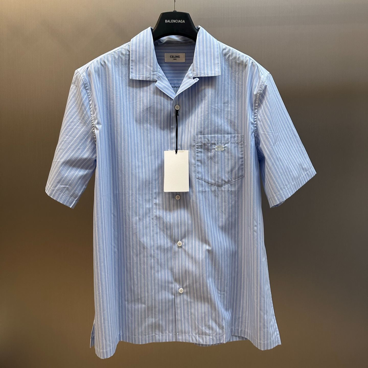 CELINE Bowling Shirt(RC089841W-01KA）